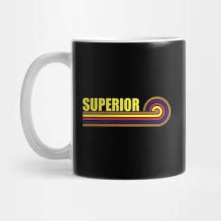 Superior Arizona horizontal sunset 2 Mug